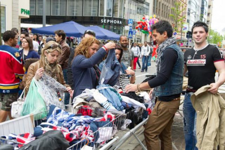 Braderie de Luxembourg. (Photo: Charles Caratini/archives Maison Moderne)