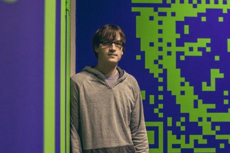 L'artiste Gilles Pegel utilise les codes contemporains de l'image. (Photo: Sven Becker)