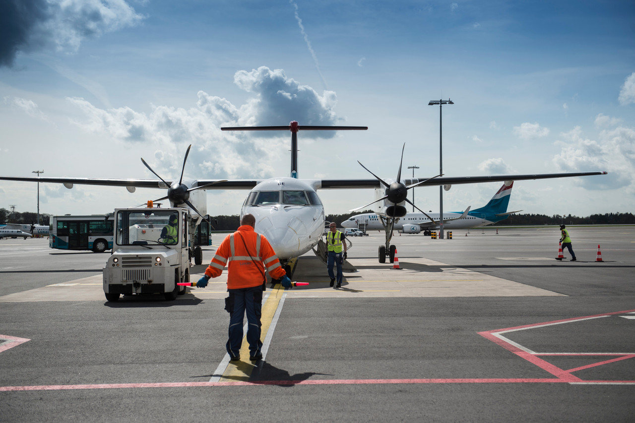 Discussions are continuing between Luxair management and the unions, despite the referral to the National Conciliation Service. Photo: Anthony Dehez/Maison Moderne/Archives