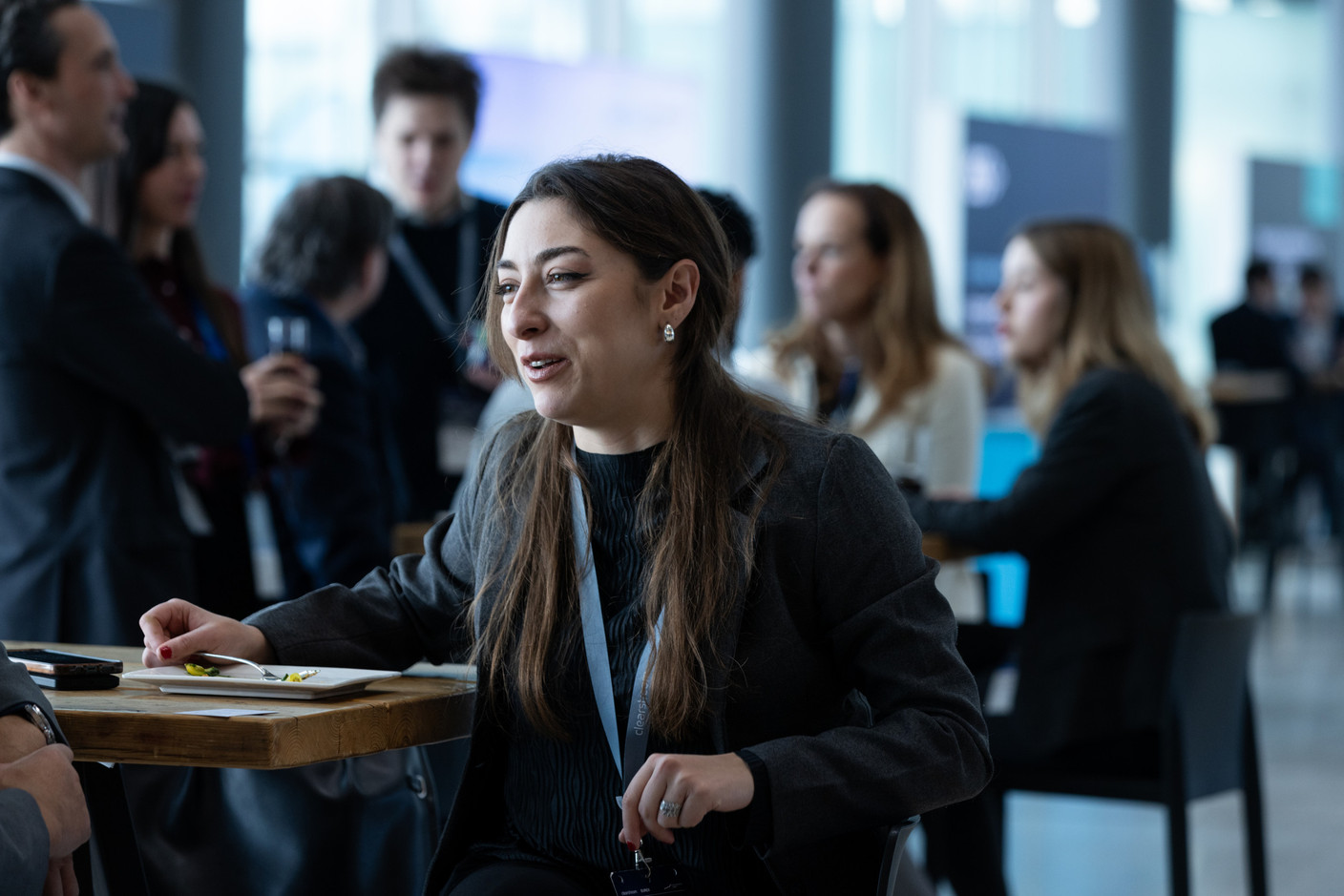 Attendees at the Deutsche Börse 2024 Global Funding and Financing Summit, which took place at the European Convention Center in Kirchberg on 31 January and 1 February 2024. Photo: Eva Krins/Maison Moderne