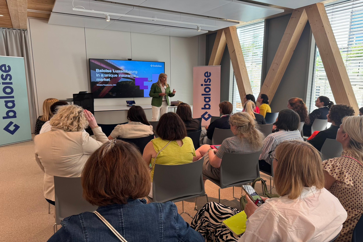 Christine Theodorovics, CEO de Baloise Luxembourg (Photo: Baloise)