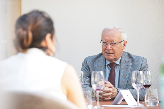 Daniel Hussin préside le Cercle européen Pierre Werner. (Photo: Jan Hanrion/Maison Moderne/archives)