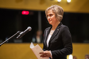 Ineta Ziemele succède à Egils Levits, appelé à présider la Lettonie l’an dernier. ((Photo: CJUE))
