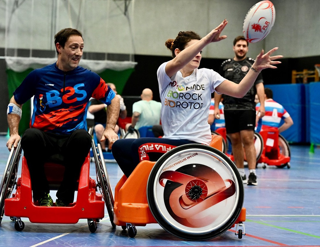Tournoi de rugby fauteuil "Les roues ovales luxembourgeoises" organisée par DSM Avocats , Rehazenter , (Photo: ©Editpress/Alain Rischard)