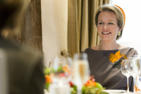 S.M. la reine des Belges Mathilde (Photo: SIP/Jean-Christophe Verhaegen)