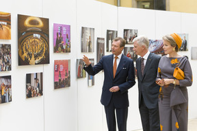 S.A.R. le Grand-Duc Henri , S.M. le roi des Belges et S.M. la reine des Belges (Photo: SIP/Jean-Christophe Verhaegen)