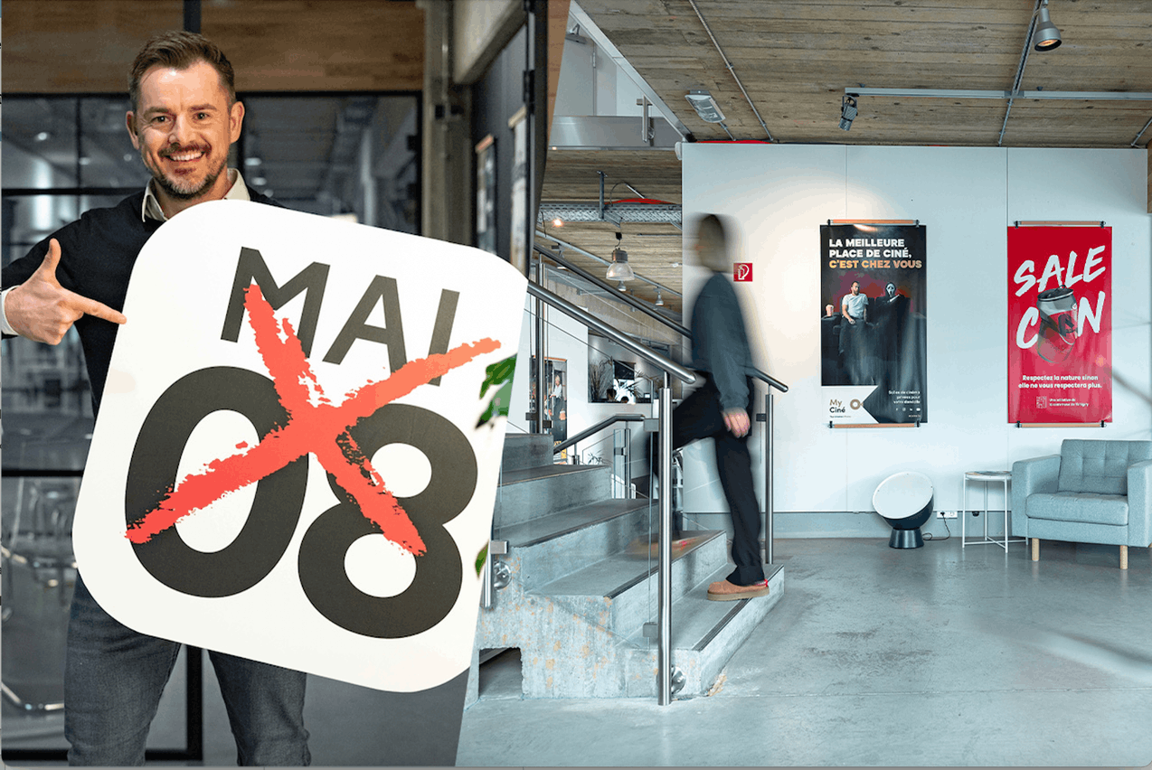 DG Group is giving its employees the day off on 8 May. Photos: DG Group. Montage: Maison Moderne