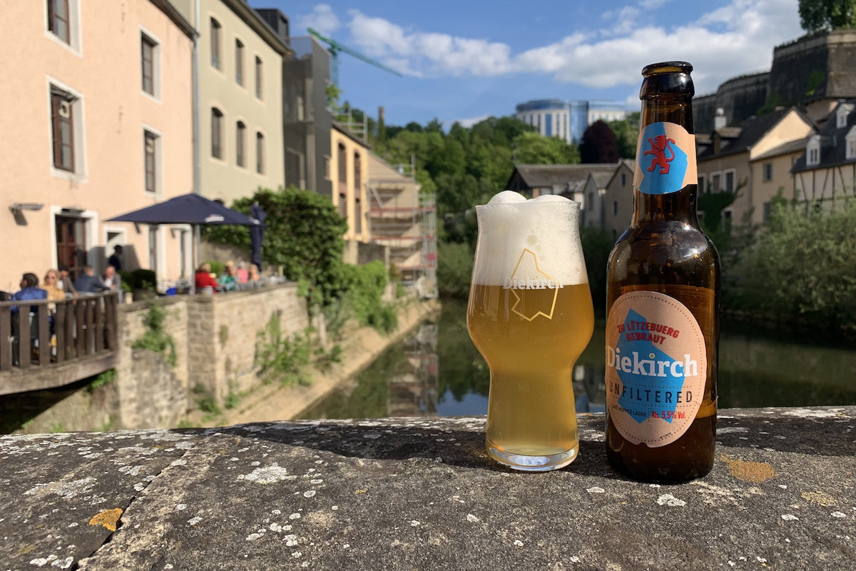 La nouvelle bière a été présentée à la presse à l’occasion d’un afterwork au Scott’s. (Photo: Brasserie de Luxembourg)