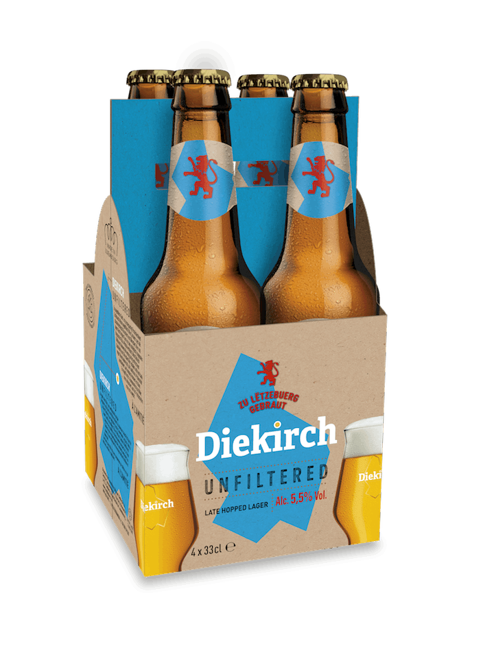 La Diekirch Unfiltered est vendue en supermarché et dans l’horeca. (Photo: Diekirch)