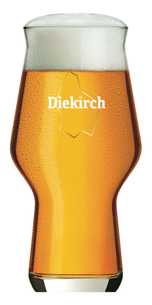 Un nouveau verre à bière a été créé pour l'occasion. (Photo: Diekirch)