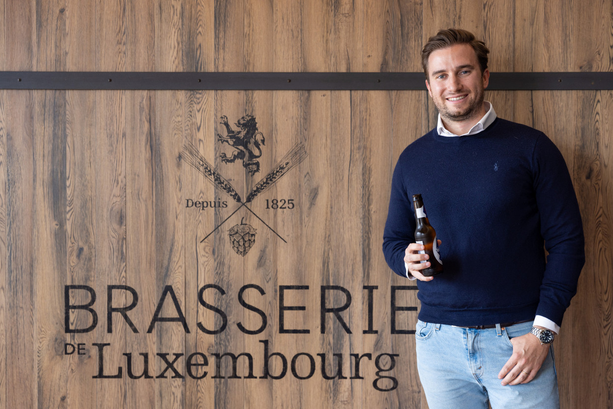 Laurent Walthoff has been in charge of the Luxembourg brewery Diekirch-Mousel since last February. (Photo: Romain Gamba/Maison Moderne)