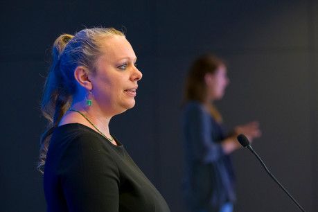 Dans la tourmente, la ministre de l’Environnement, du Climat et du Développement durable, Carole Dieschbourg, a tenté de s’expliquer mercredi, sans pour autant convaincre les partis d’opposition. (Photo: SIP/Emmanuel Claude)