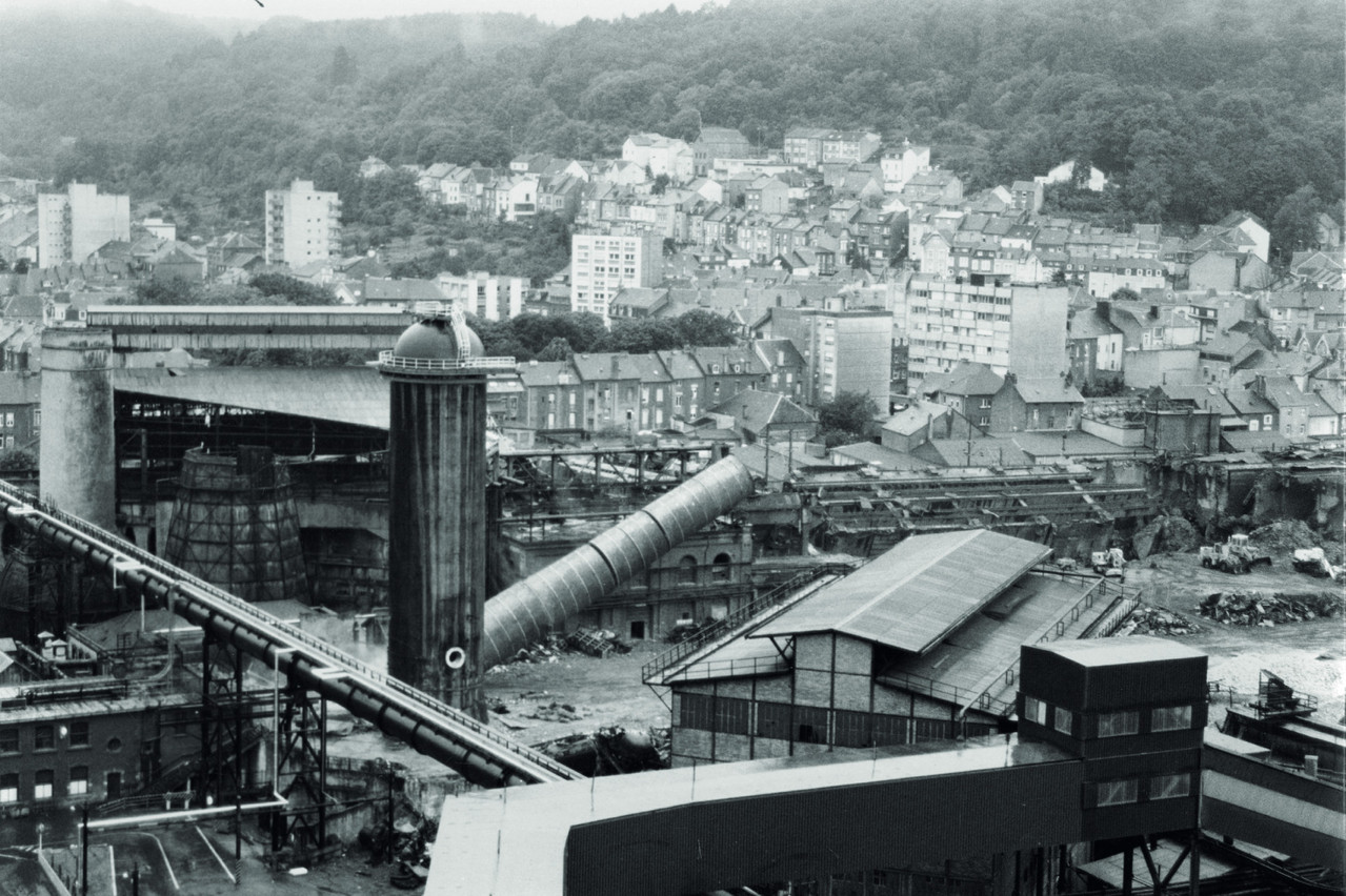 L’usine sidérurgique a occupé une place déterminante dans le façonnage de la ville de Differdange. (Photo: ArcelorMittal)