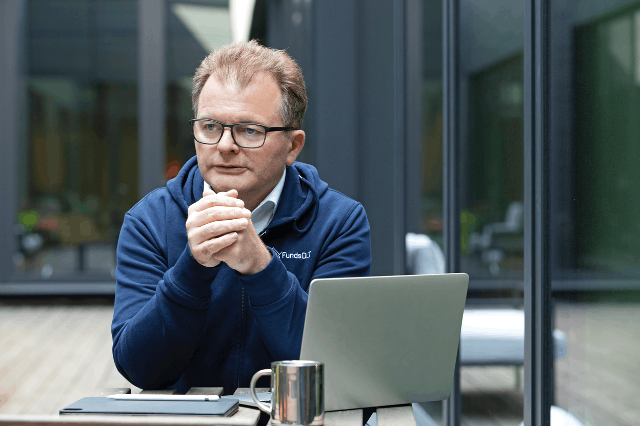 Bernard Simon, CIO of FundsDLT (Photo : FundsDLT)