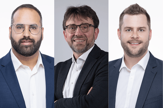 Marco Da Chao, Administrator - Paul Colbach, Head of unit - Laurent Weydert Senior Executive, Schroeder & Associés (photo: Schroeder & Associés)