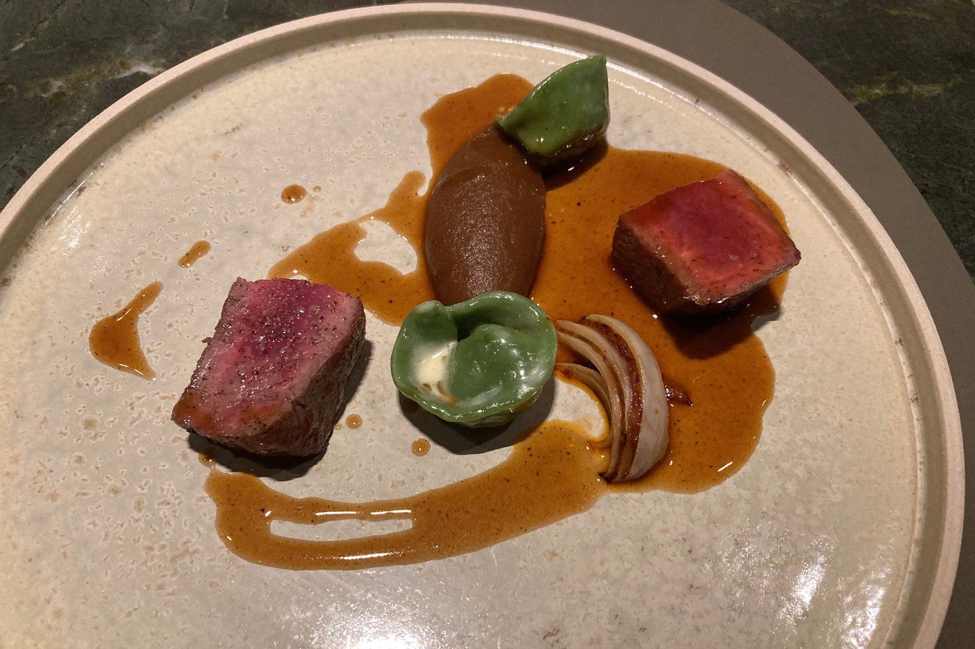  Superbe Rubia Gallega et son jus au foin (Photo: Paperjam.lu)