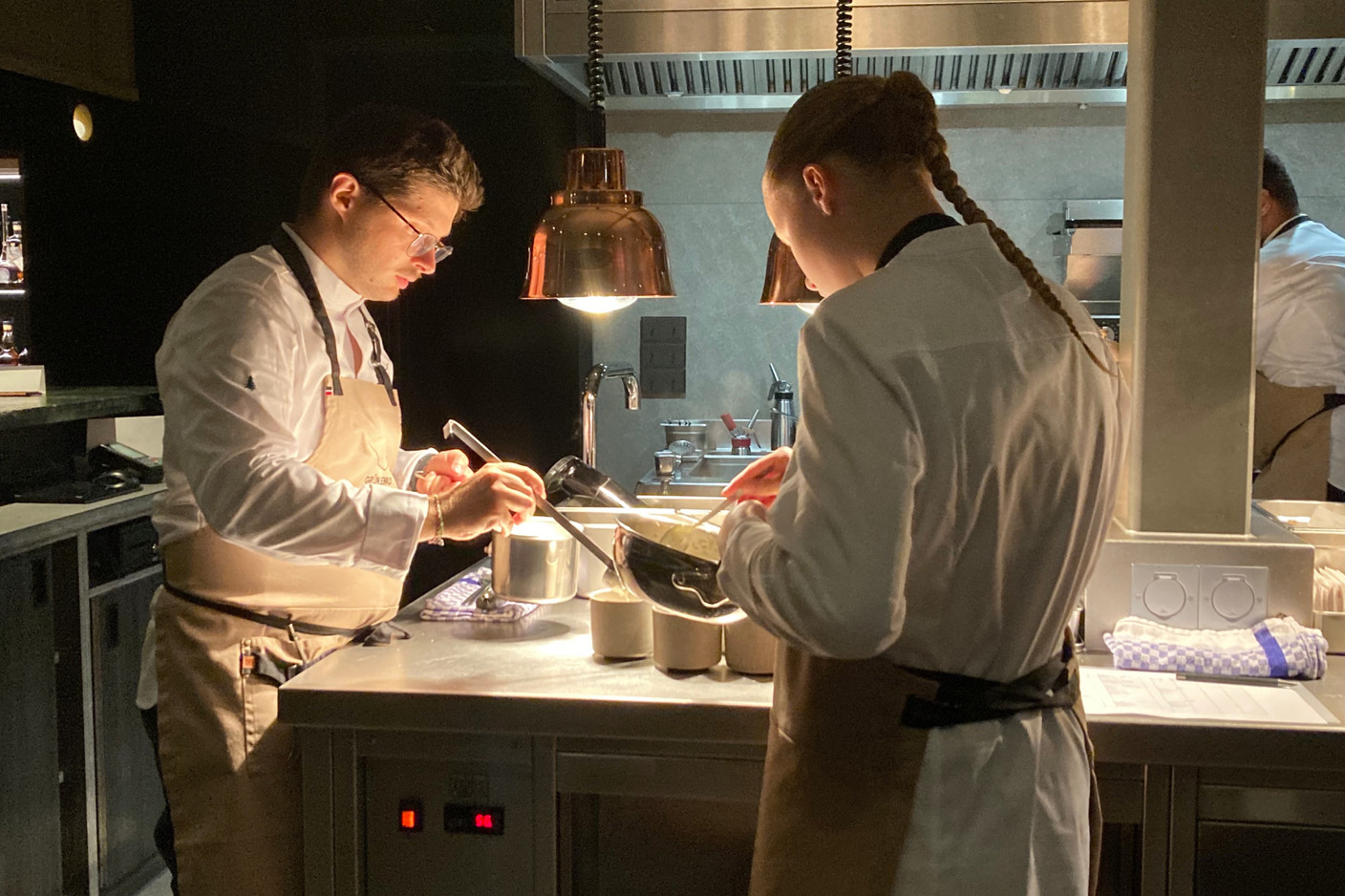 Les sauces sont toujours une partie importante des plats. (Photo: Paperjam.lu)