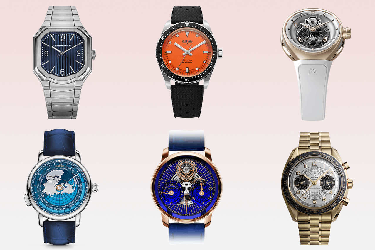 Sélection des nouveautés de l’édition 2024 de Watches & Wonders. (Photos: DR. Montage: Maison Moderne)