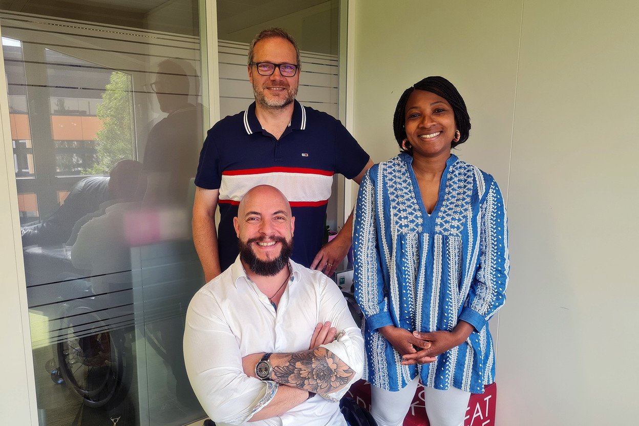 Steewe Lefay, Frédéric Veynachter et Myriam Liagre. (Photo: CTG)