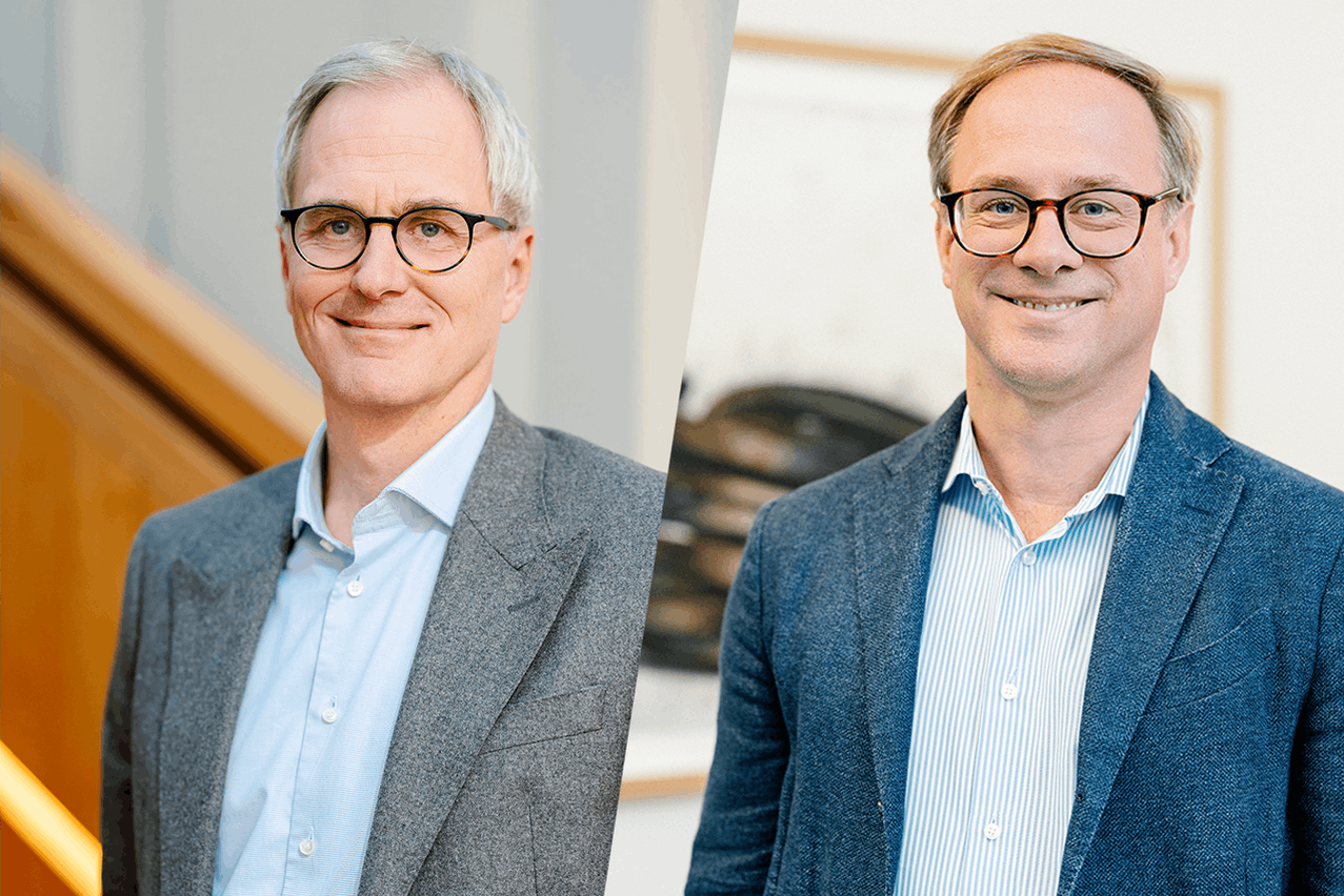 Luxempart, a publicly traded investment firm, reported mixed annual results on 28 March 2025. For this event, Paperjam spoke with CEO John Penning and CFO Lionel de Hemptinne.  Photos: Luxempart 