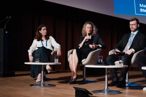 Caroline Pimpaud (DLA Piper, Luxembourg), Sandra Golbreich (BSV Ventures, Lithuania), Max Buechner (Speer Group, Germany) (Photo: DLA Piper/Marion Dessard)