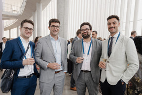 Guillaume Dally (DLA Piper), Julien Larios (MyConnectivity G.I.E.), David Alexandre, Alejandro González Vega (DLA Piper) (Photo: DLA Piper/Marion Dessard)