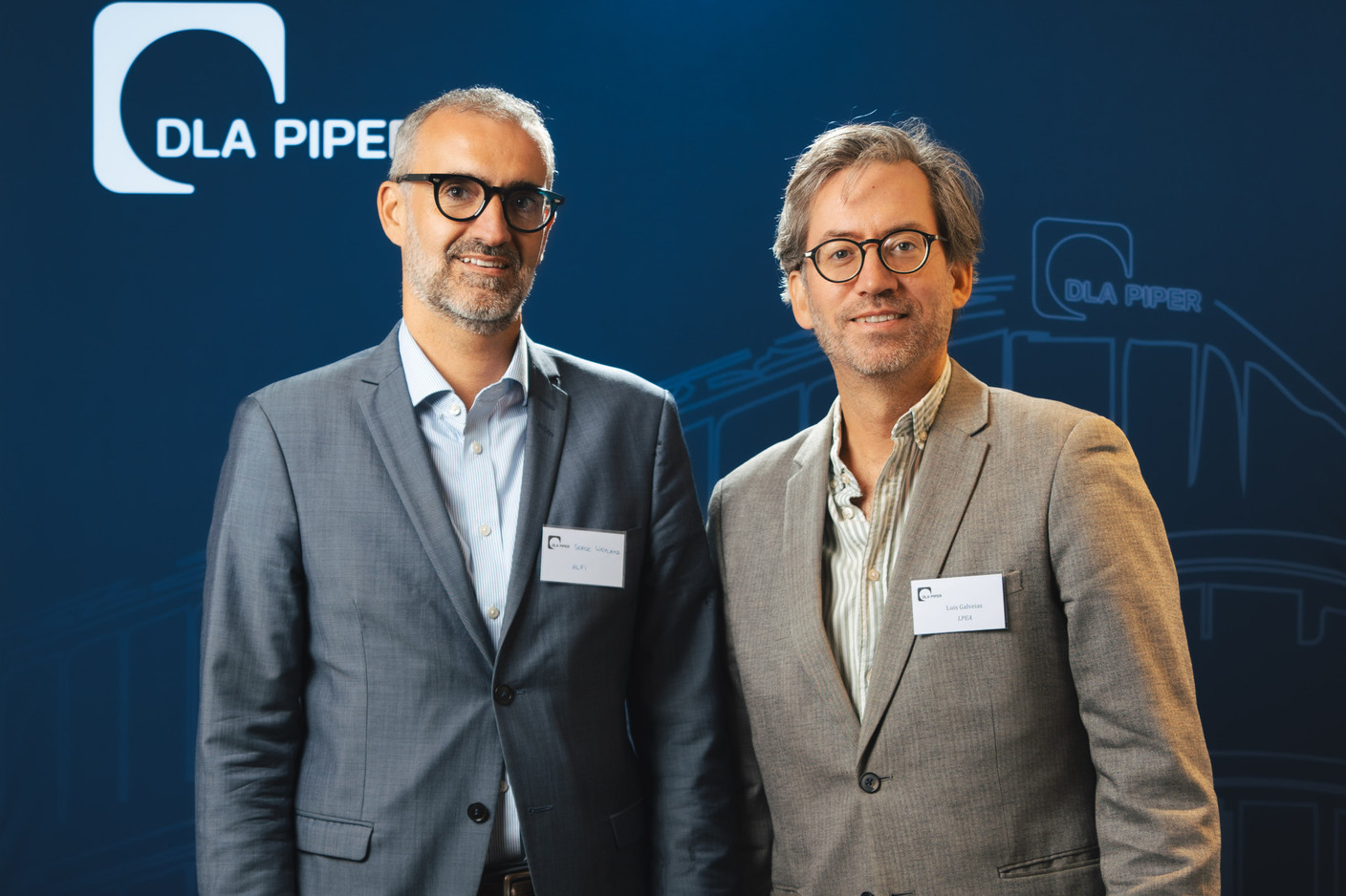 Serge Weyland (ALFI), Luis Galveias (LPEA) (Photo: DLA Piper)