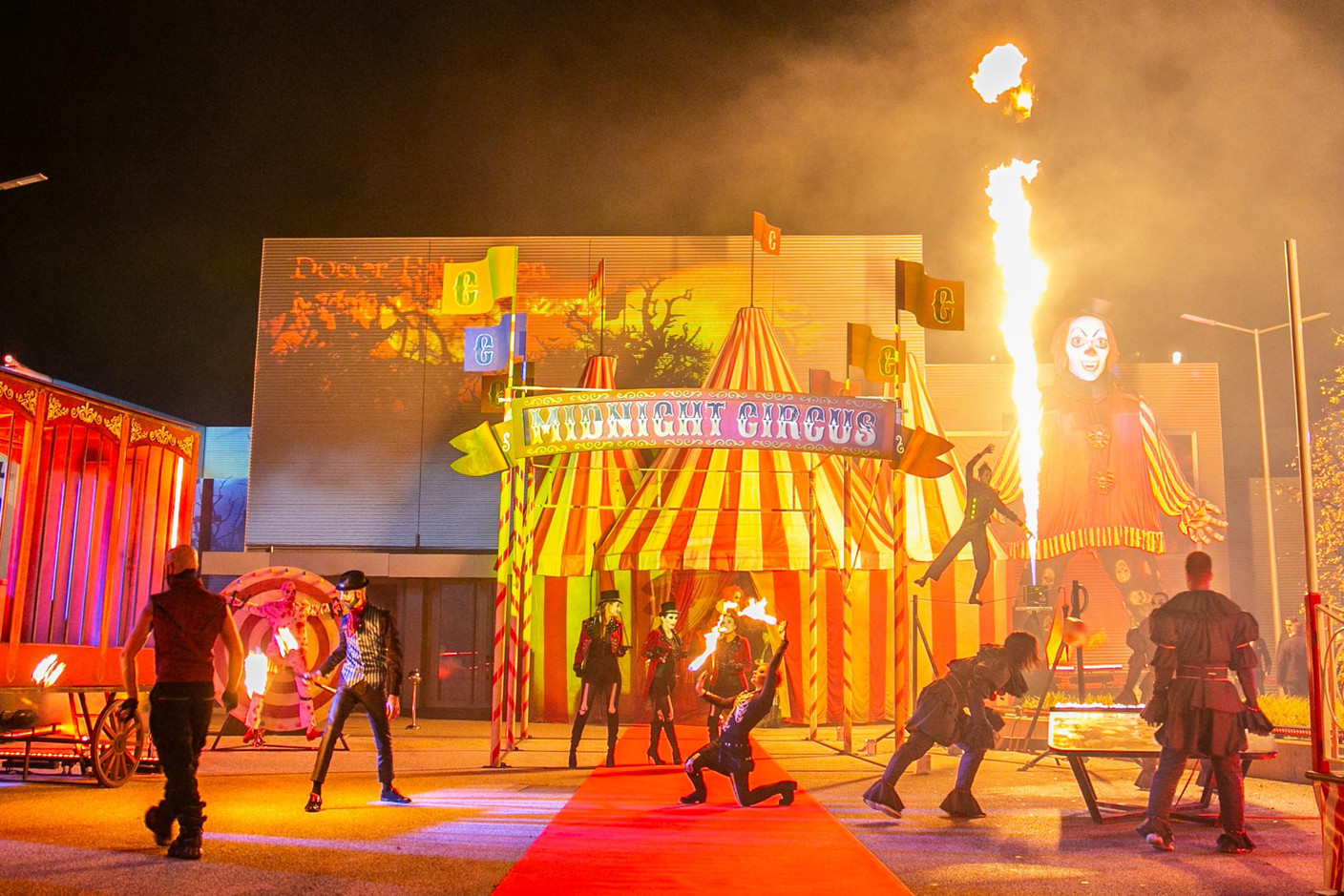 Docler Holding a «fait son cirque» le vendredi 8 novembre (Photo: Bor Zoltan)