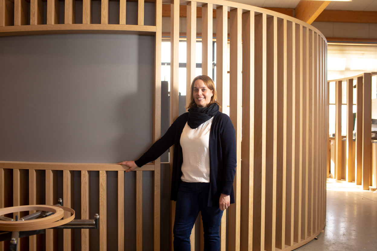 Tanja Dohm est issue de la sixième génération à la tête de la menuiserie Dohm.  (Photo: Matic Zorman/Maison Moderne)