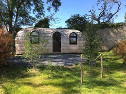 The hut.  Domaine de Ronchinne