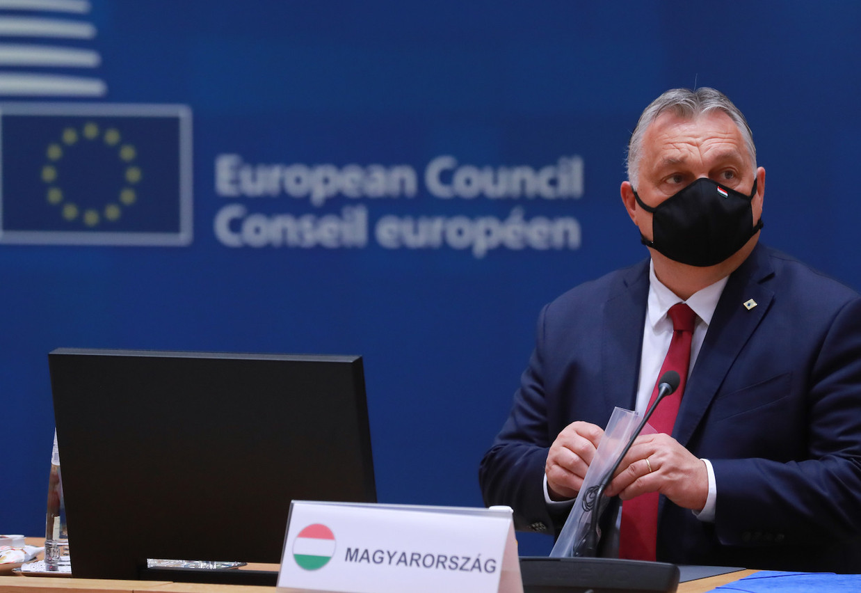 Hungary’s PM Viktor Orban. Hungary and Poland are facing EU fund freezes over rule of law violations Photo: European Union