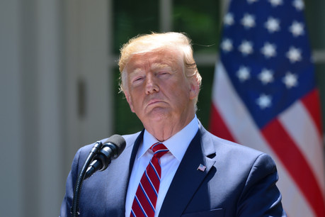 Le président a annoncé la nouvelle de son test positif ce vendredi matin sur Twitter. (Photo: Shutterstock)