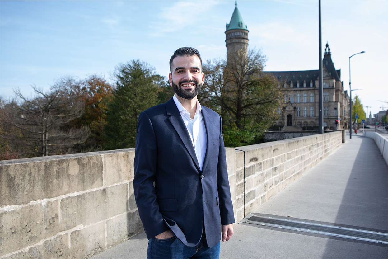 Matthias Pastor a fait appel à Spuerkeess pour la reprise de la société Capfloor. Il est aujourd’hui gérant-associé de cette PME luxembourgeoise. (Photo: Eva Krins/Maison Moderne)