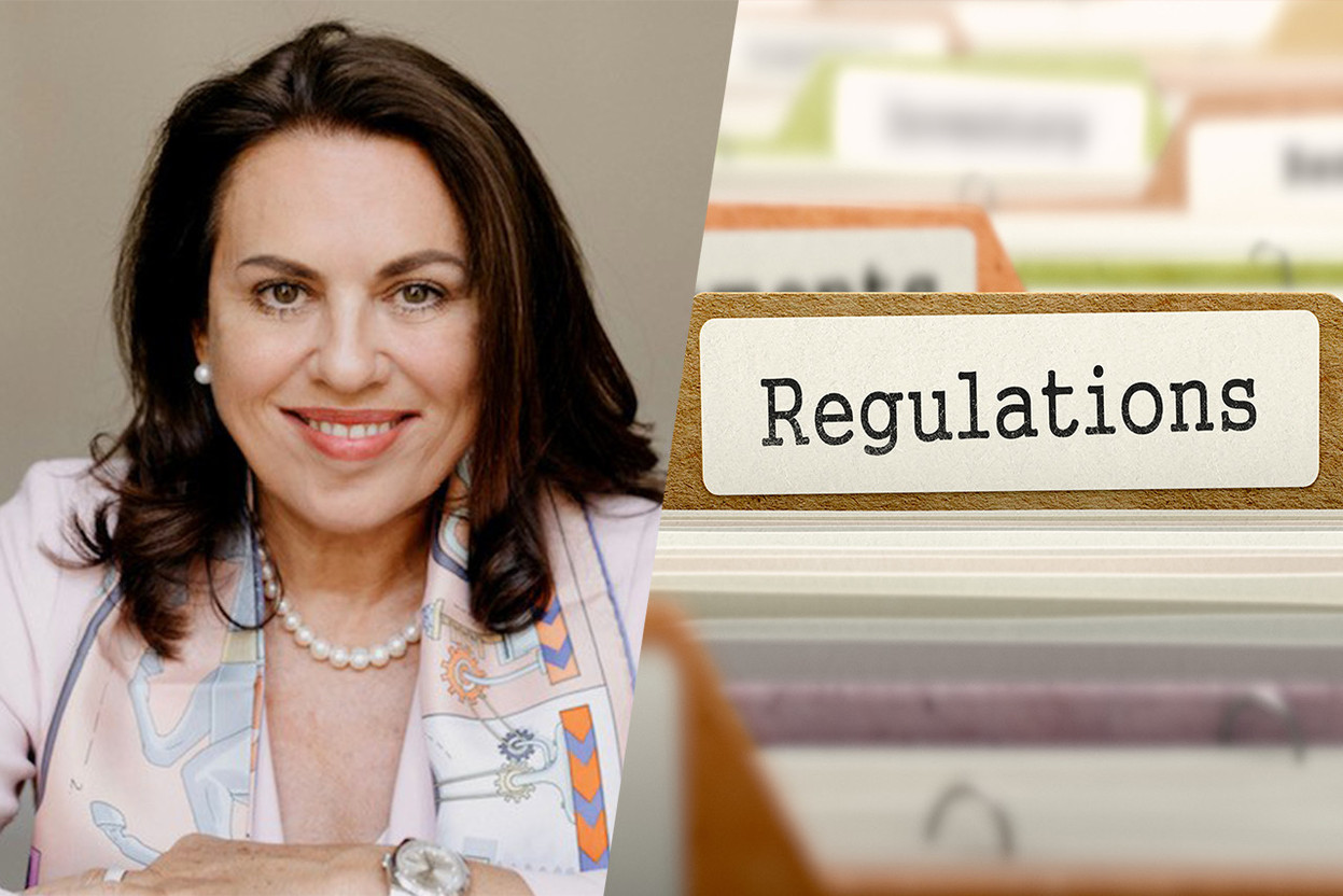 Jill Griffin is head of Luxembourg for Columbia Threadneedle. Photos: Columbia Threadneedle; Shutterstock. Montage: Maison Moderne