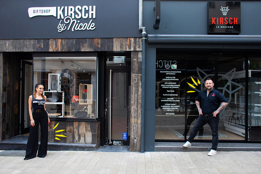 Guy Kirsch and his wife Nicole have announced the opening of their two new shops, this Monday on 21 March in the heart of Luxembourg, at 3 and 5 Grand-Rue. (Photo: Matic Zorman/Maison Moderne)
