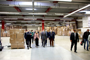 Visite de S.A.R. le Grand-Duc Henri et de la ministre de l’Intérieur Taina Bofferding. ((Photo: MINT))