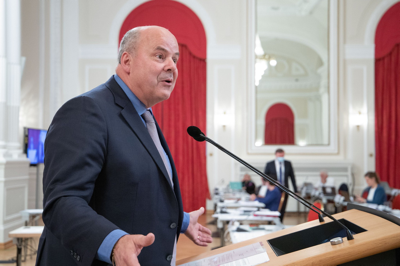 Le député Marc Spautz (CSV) dénonce une opposition purement politique de la part du DP à sa proposition de loi sur la réindexation des allocations familiales. (Photo: Chambre des députés/Flickr)