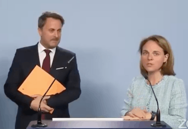 Tant Xavier Bettel que Corinne Cahen sont revenus sur l’importance vitale des frontaliers pour l’économie nationale. (Photo: capture d’écran / DP)