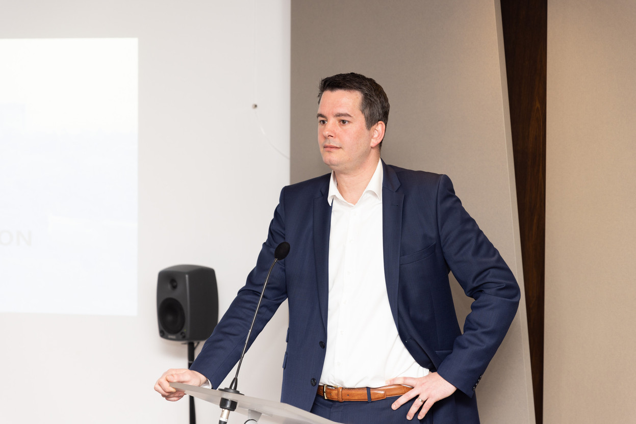 President of the DP since June 2022, Lex Delles will hand over the reins this Sunday to give priority to his position as the head of the economy ministry. Photo: Maison Moderne / Archives