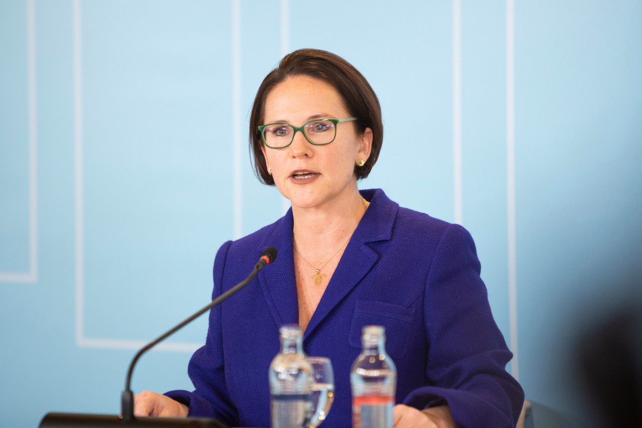 Finance minister Yuriko Backes tabled Bill 8183 to the Chamber of Deputies on 24 March 2023, aiming to amend sectoral laws in the investment fund industry to better align with European regulations. Archive photo: Romain Gamba / Maison Moderne