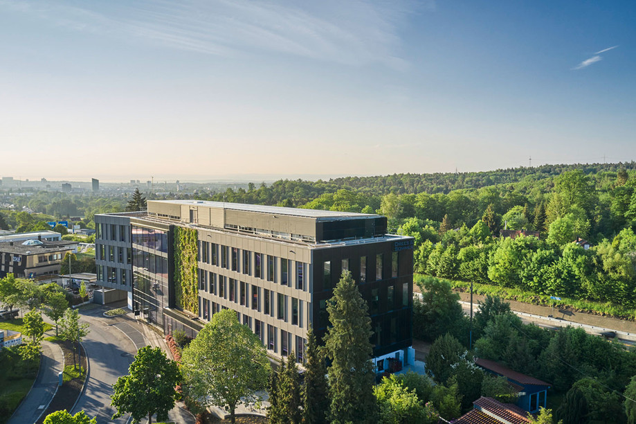 Le siège social de Drees & Sommer, OWP 12, à Stuttgart. (Photo: Juergen Pollak)