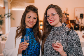 Arlene Olivier, Lara Resende (Oakley Capital Luxembourg), at the 10th anniversary gala of Dress for Success Luxembourg, held 25 April 2024. Photo: Kateryna Mostova for Dress for Success