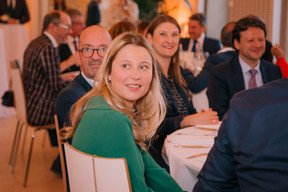 Valentine Danloy (One Group Solutions), Jon Griffin (independent director), Corinne Prinz (Arendt), at the 10th anniversary gala of Dress for Success Luxembourg, held 25 April 2024. Photo: Kateryna Mostova for Dress for Success