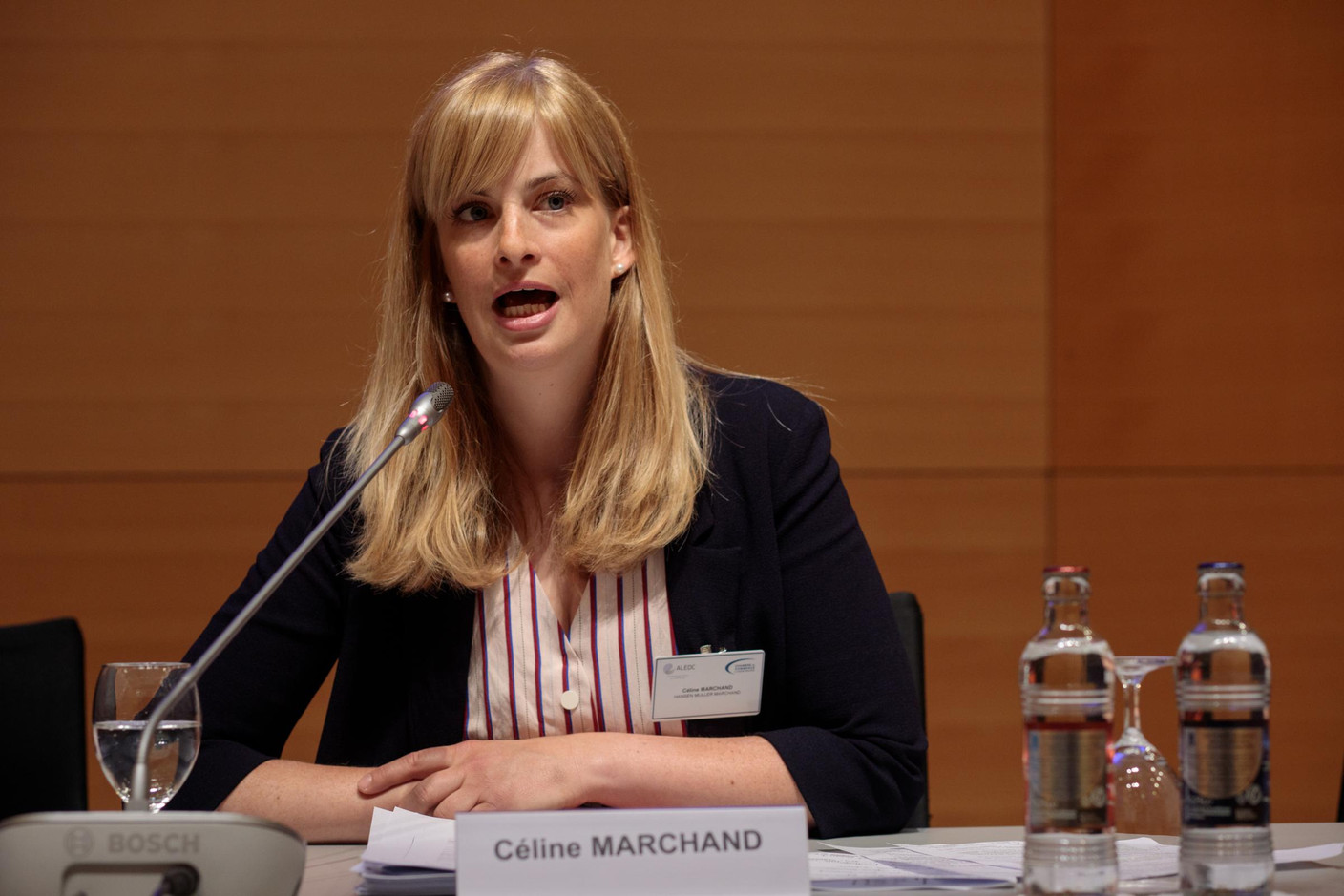 Céline Marchand, avocat à la Cour (Photo: Matic Zorman)