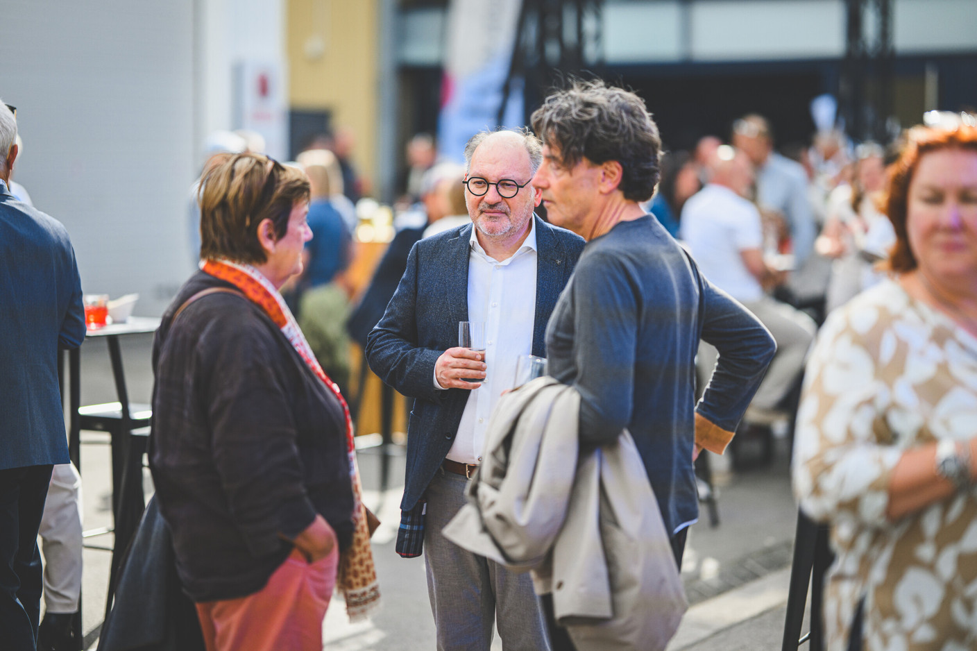 On Thursday 4 June, DSL celebrated its 40th anniversary and the opening of its headquarters in Steinsel. (Photo: Arthur Ranzy)