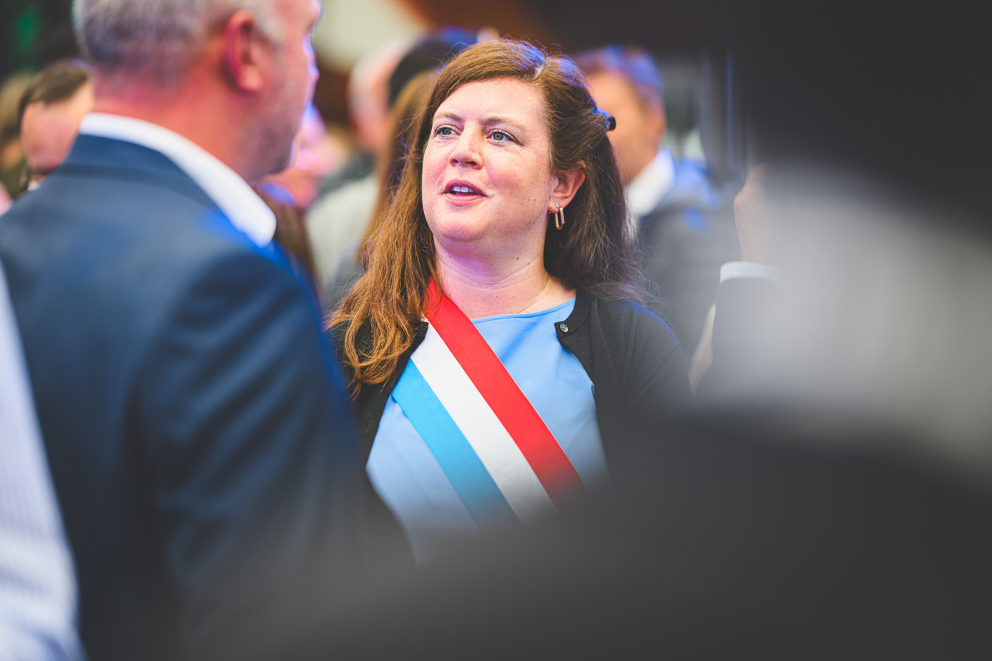 Manon Kolber-Hoffmann, Mayor of Steinsel. (Photo: Arthur Ranzy)