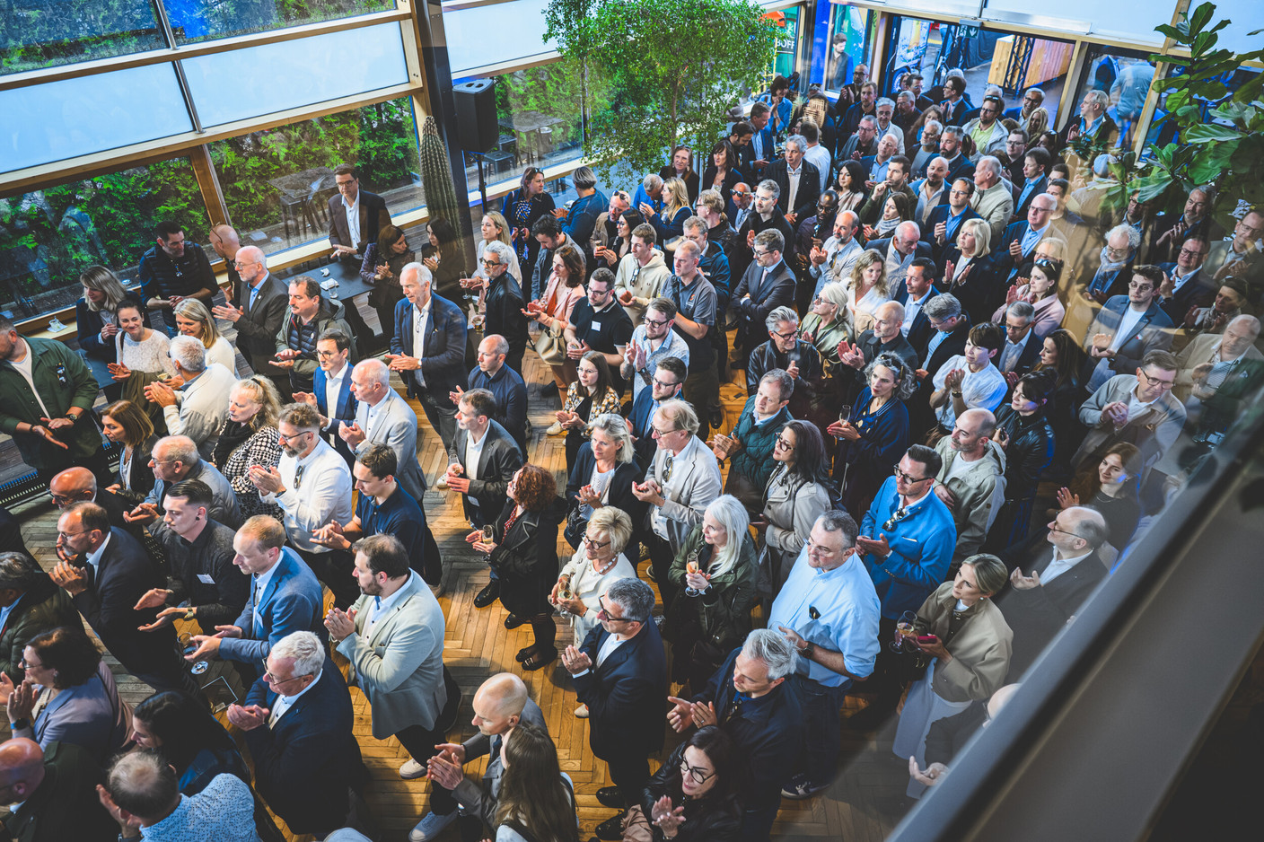 On Thursday 4 June, DSL celebrated its 40th anniversary and the opening of its headquarters in Steinsel. (Photo: Arthur Ranzy)