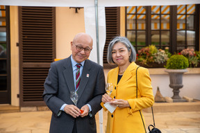 Japan’s ambassador to Luxembourg Jiro Okuyama (l.) Romain Gamba / Maison Moderne