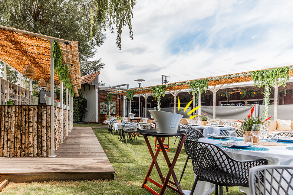 La nouvelle terrasse festive, inaugurée ce jeudi 7 juillet par l’E-Space Club Luxembourg au Schlammestee, prend des airs de paillote chic et vient compléter l’offre clubbing de l’établissement, qui mise déjà depuis quelques mois sur un club flambant neuf…  (Photo: Les Espaces) 