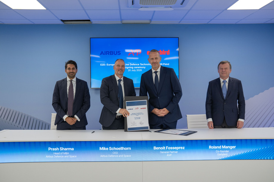 Airbus Defence and Space joined E2D as a lead investor in July. The €500m fund is based in Luxembourg. (Photo: Airbus SAS)
